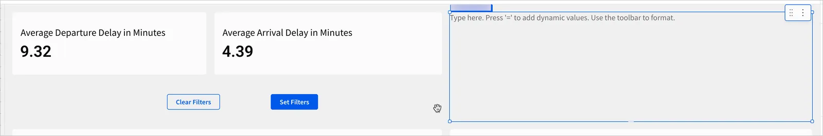 The new text element is placed in the top-right corner of the workbook page