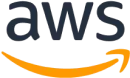 AWS logo spanning the seven listed cloud regions.
